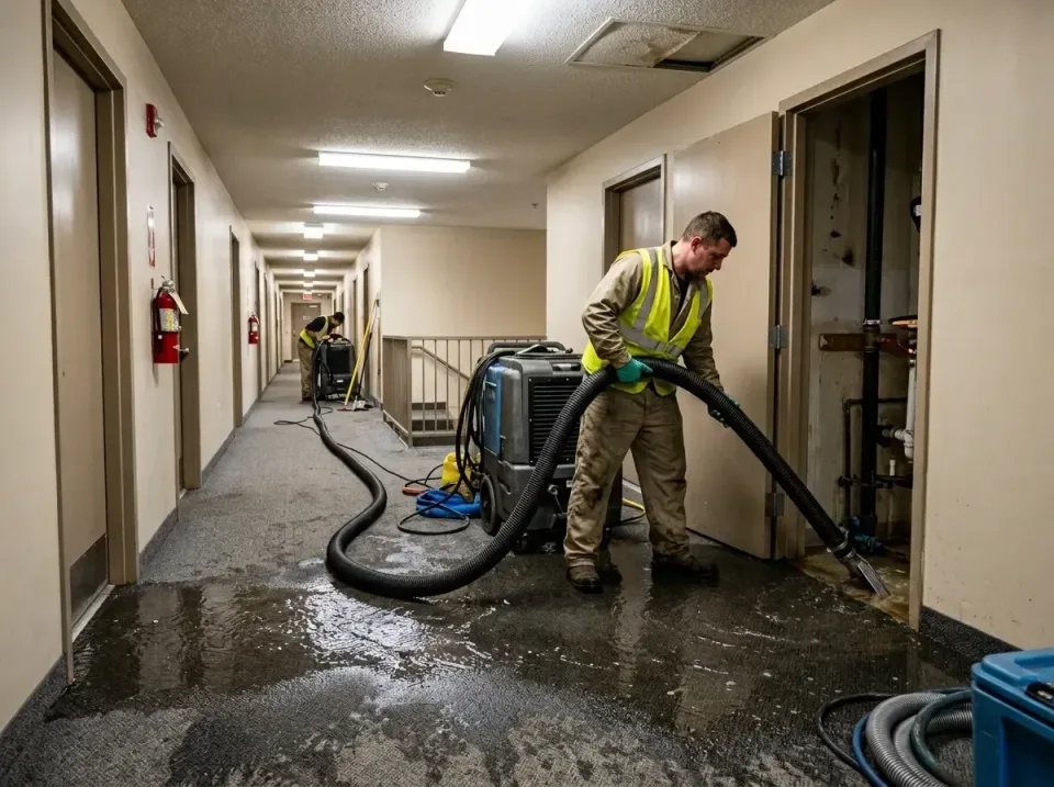 multi-unit-apartment-hallway-f-005 — frequently asked questions, Emergency Burst Pipe Water Extraction & Removal in Renton,…